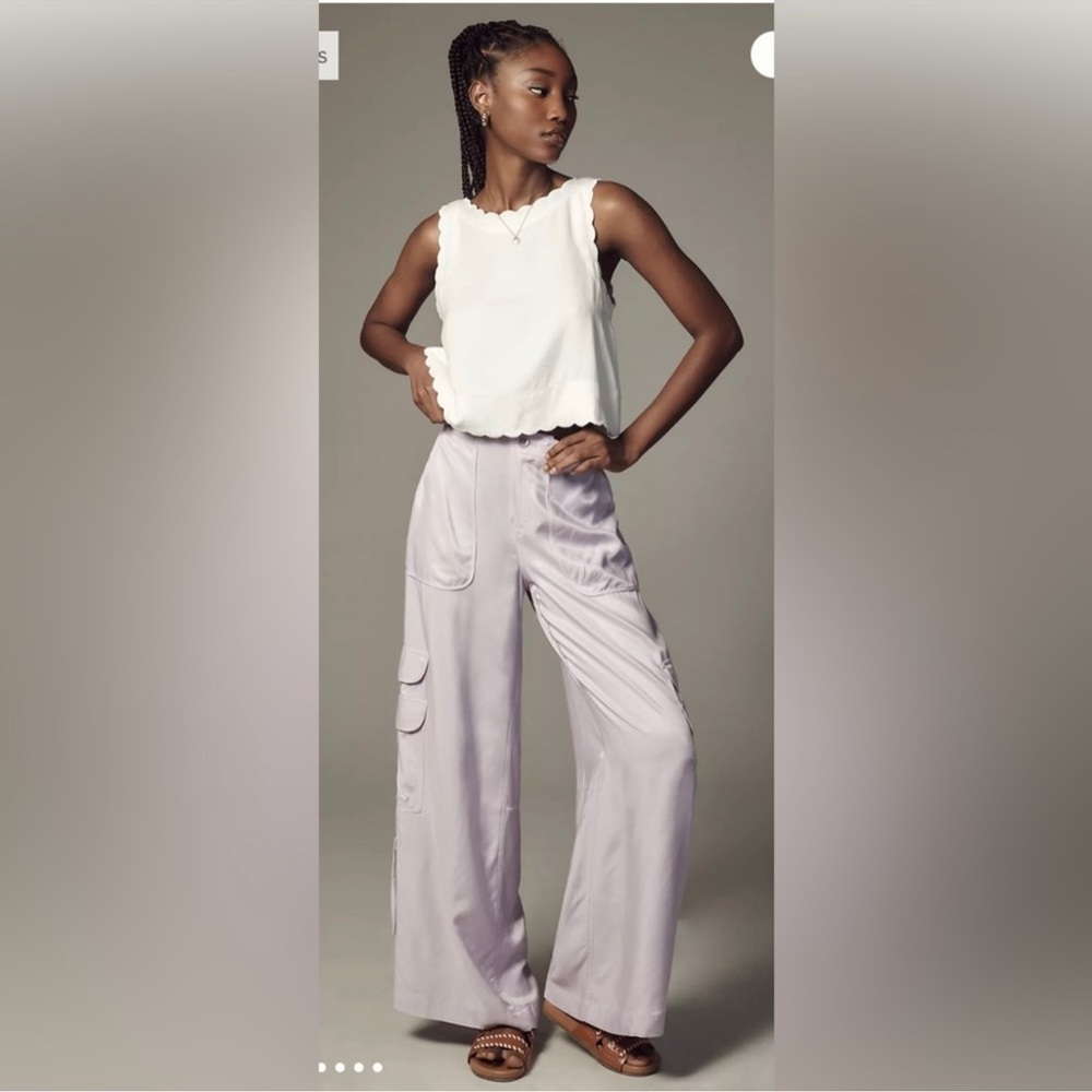 ANTHROPOLOGIE PALAZZO UTILITY PANTS